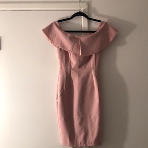 Off Shoulder Blush Dress